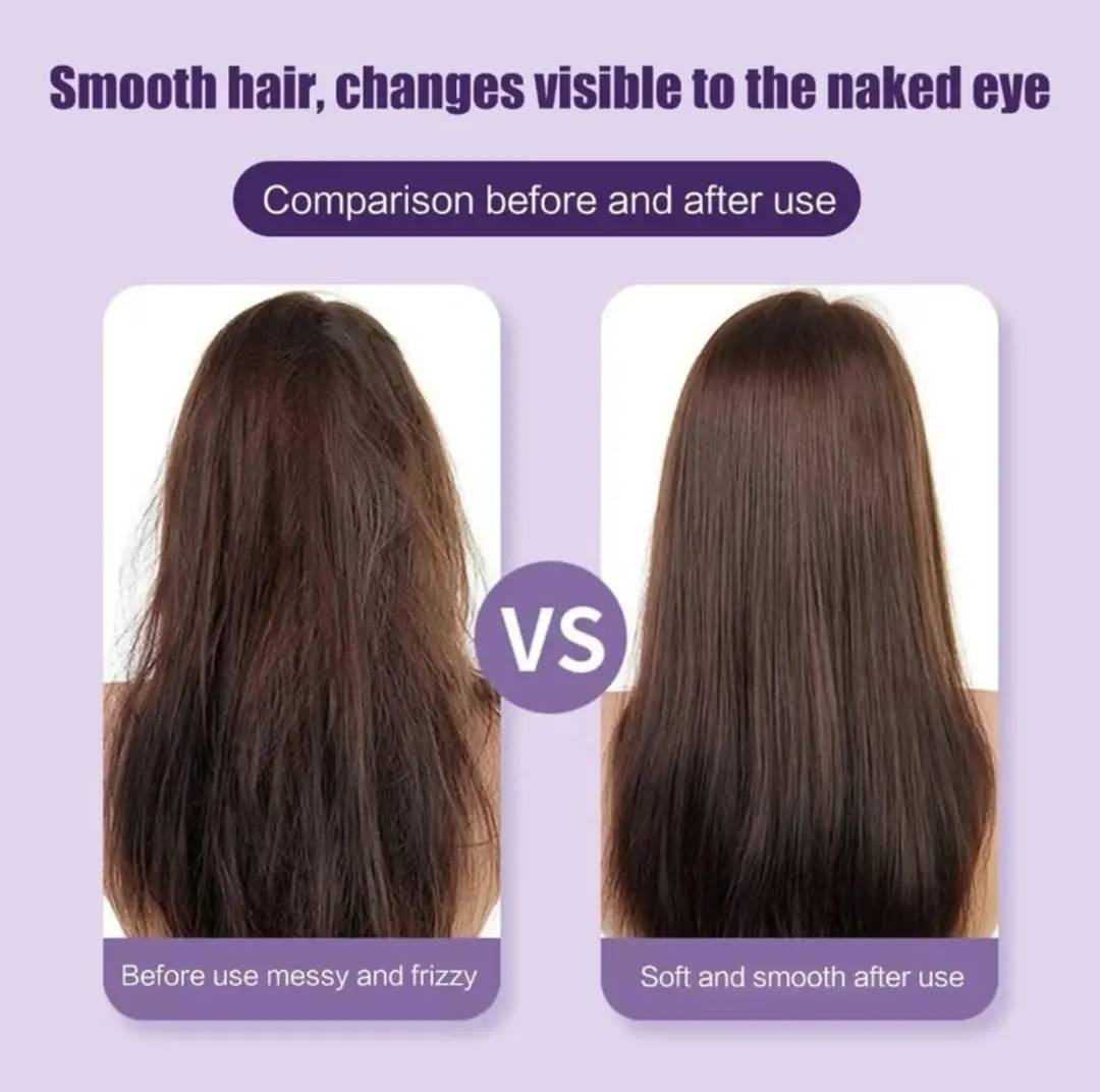Rechargeable Hot Comb Hair Straightener